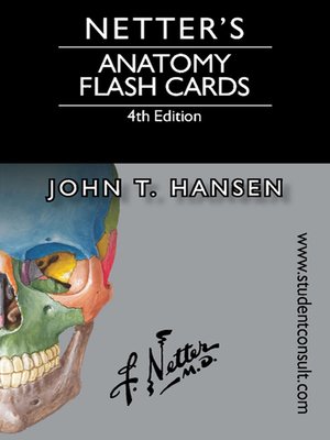 cover image of Netter's Anatomy Flash Cards E-Book